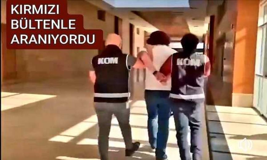 İNTERPOL KAÇAĞINI ANTALYA POLİSİ ENSELEDİ...