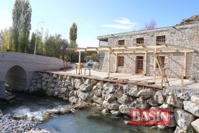 100 YILLIK BÜNYAN DEĞİRMENİ RESTORE EDİLDİ, TURİZM İÇİN ÇARKI DÖNECEK