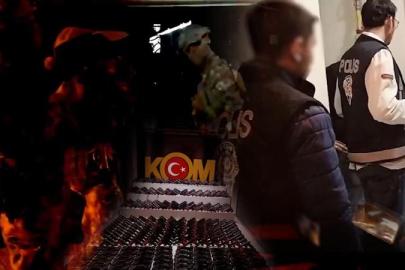 41 İLDE SİLAH VE MÜHİMAT KAÇAKÇILARINA OPERASYON: 135 GÖZALTI