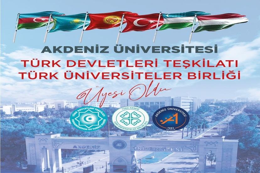 AKDENİZ ÜNİVERSİTESİ TÜRKÜNİB’E ÜYE OLDU