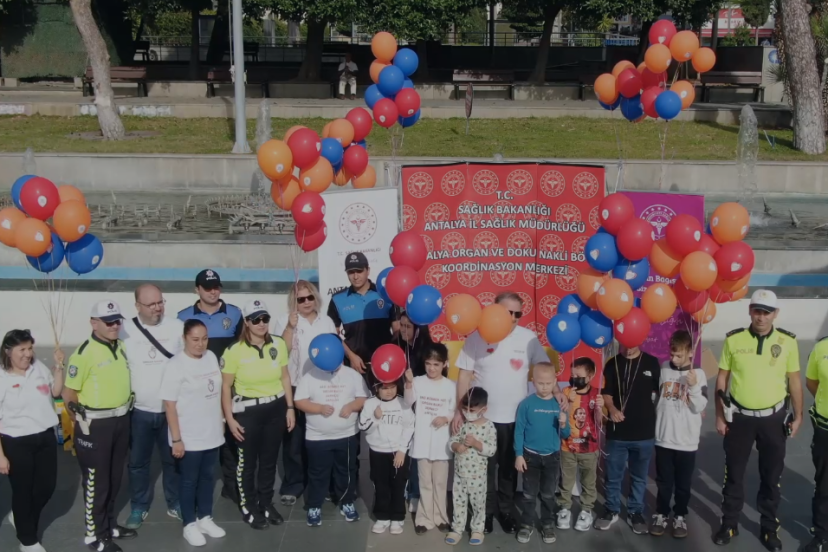 ANTALYA EMNİYETİ, ORGAN BAĞIŞI HAFTASINDA FARKINDALIK ETKİNLİKLERİNDE YER ALDI