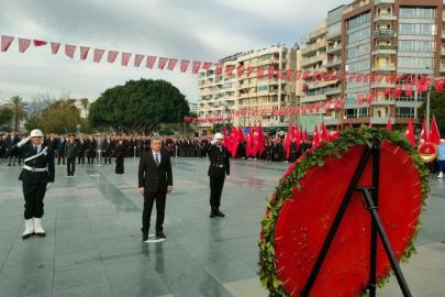 ANTALYA’DA ATA’YA SAYGIYLA HAYAT DURDU