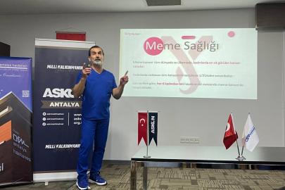 ANTALYA'DA "MEME KANSERİ" FARKINDALIK ETKİNLİĞİ DÜZENLENDİ