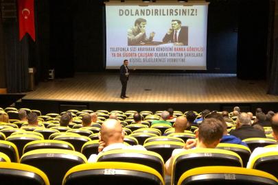 BANKA VE PTT ÖZEL GÜVENLİK GÖREVLİLERİNE EĞİTİM VERİLDİ