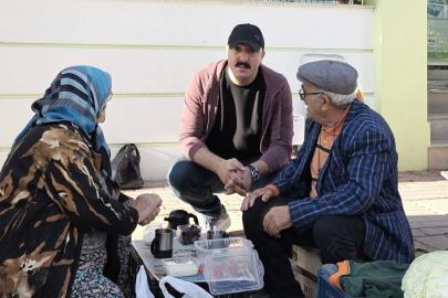 CEM KOTAN ESNAFLA BULUŞMAYA DEVAM EDİYOR