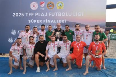 CİTYLİNE ALANYA BELEDİYESPOR TÜRKİYE ŞAMPİYONU OLDU