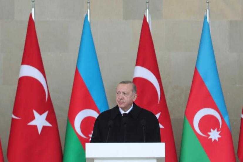 CUMHURBAŞKANI ERDOĞAN BAKÜ'DEKİ ZAFER GÜNÜ KUTLAMALARINA KATILACAK