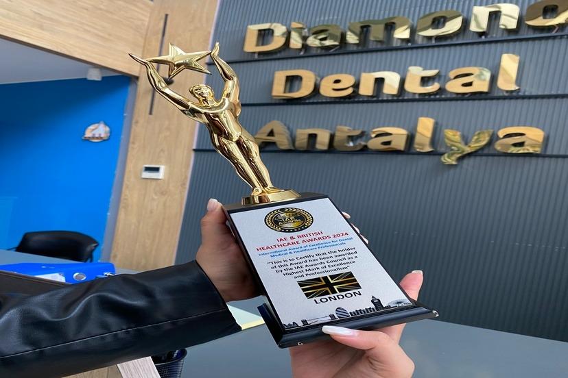 DİAMOND DENTAL ANTALYA’YA ULUSLARARASI BAŞARI TESCİLİ
