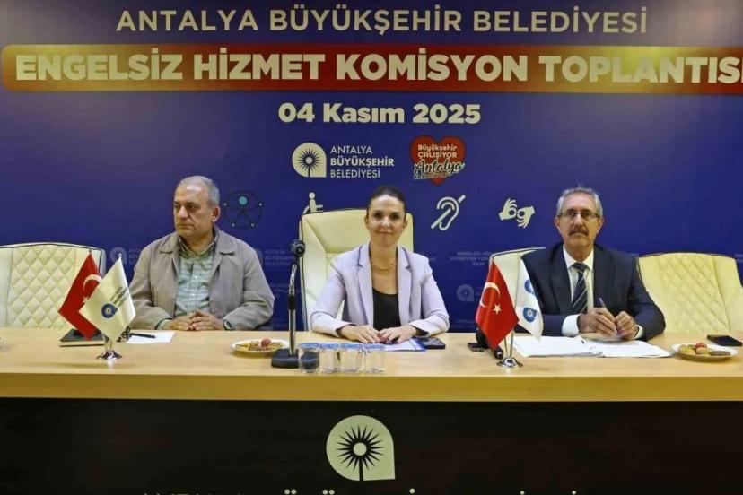 ERİŞEBİLİR ANTALYA İÇİN BÜYÜKŞEHİR’DEN 1710 ENGELSİZ HİZMET