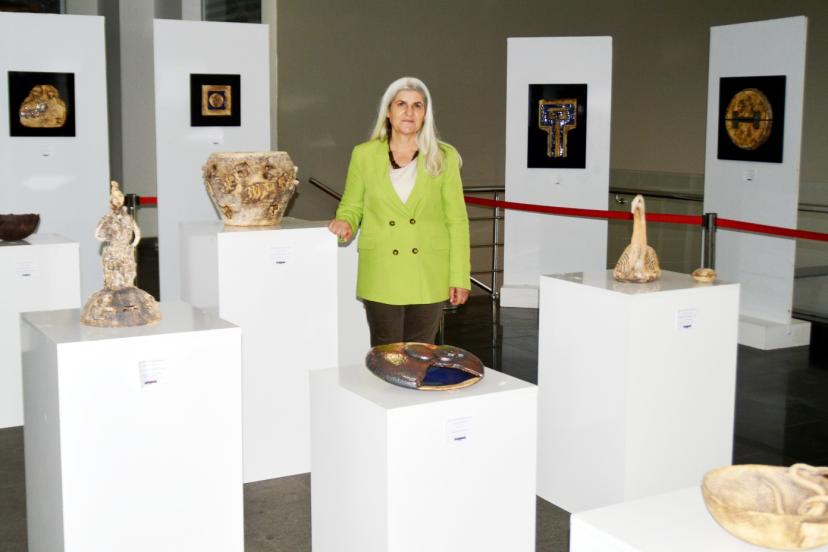 GÖBEKLİTEPE SİMGELERİ SERAMİK SANATIYLA ANTALYA’DA YAŞIYOR