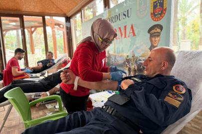 JANDARMADAN KAN BAĞIŞI DESTEĞİ