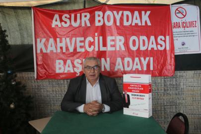 KAHVECİLER ODASI BAŞKAN ADAYI BOYDAK’TAN DEĞİŞİM SÖZÜ: DAHA İYİSİNİ YAPACAĞIZ
