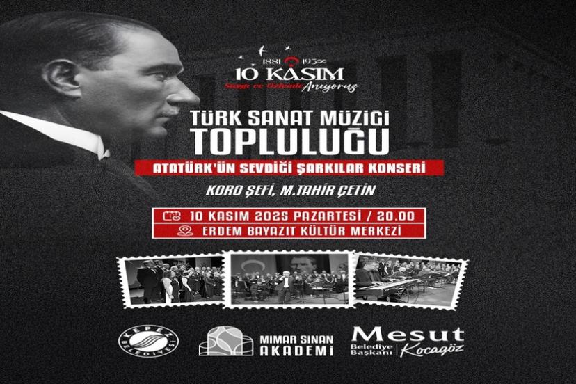 KEPEZ’DE ATATÜRK SEVDİĞİ ŞARKILARLA ANILACAK