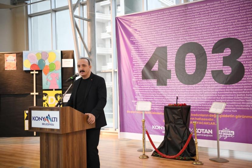 KONYAALTI’NDAN ŞİDDETE SIFIR TOLERANS MESAJI