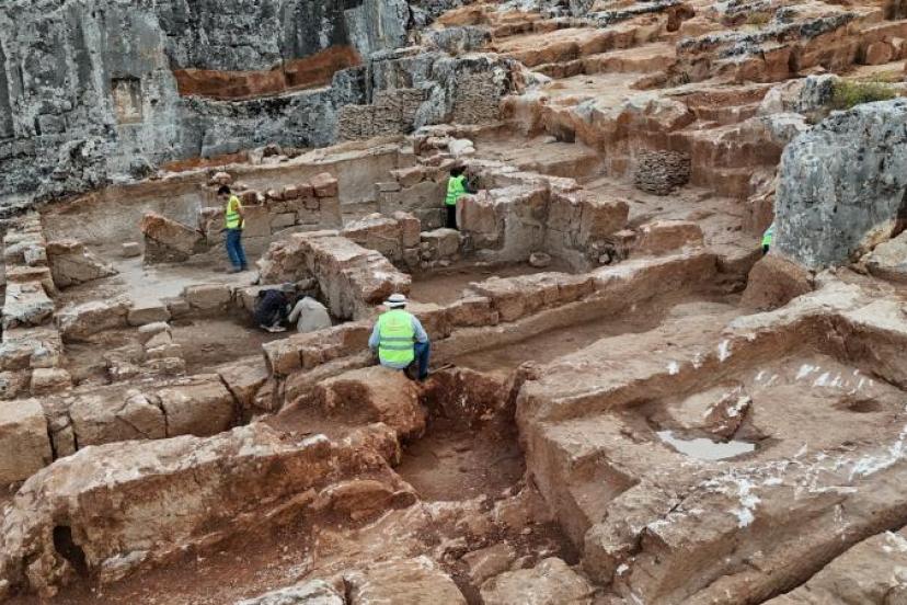 PERRE’DE 1500 YILLIK YAŞAM ALANI ORTAYA ÇIKTI