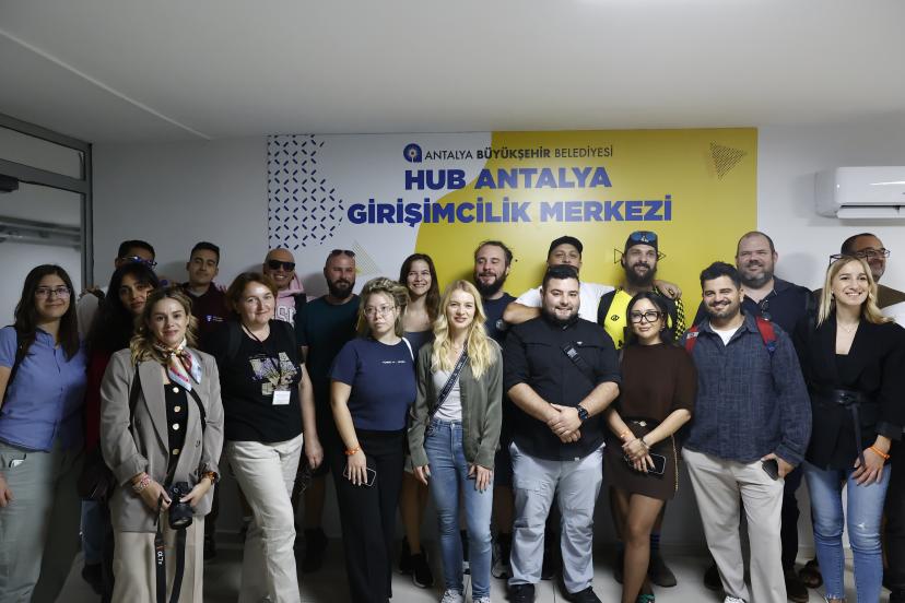 ULUSLARARASI PROJE KATILIMCILARI HUB ANTALYA’YI ZİYARET ETTİ