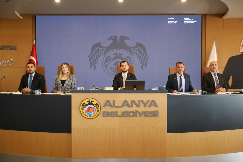 ALANYA BELEDİYESİ 2025 YILI SON MECLİS TOPLANTISI GERÇEKLEŞTİRİLDİ