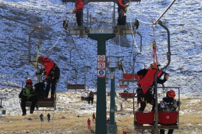 ANTALYA’DA TELEFERİK KURTARMA TATBİKATI GERÇEĞİ ARATMADI