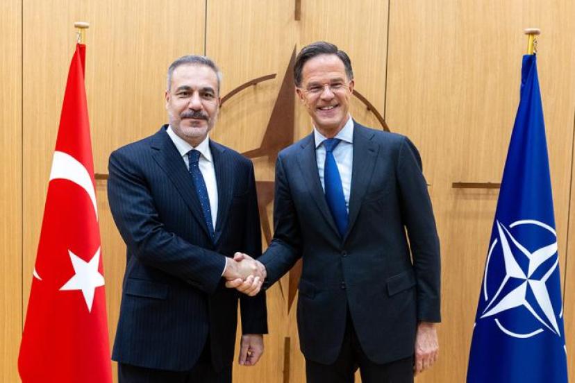 BAKAN FİDAN, NATO GENEL SEKRETERİ RUTTE İLE GÖRÜŞTÜ