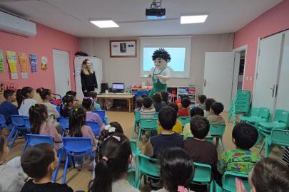 ÇEVRE DEDEKTİFİ MİNİKLERLE BULUŞTU