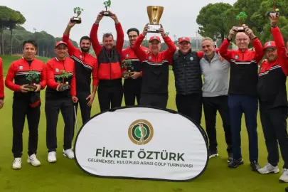 GELENEKSEL GOLF TURNUVASINDA ZİRVE YENİDEN KEMER’İN