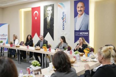 KADINLARIN GÜCÜ KONYAALTI’NDA GÖRÜLDÜ