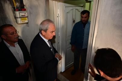 KEPEZ’DE YANGIN MAĞDURUNA BELEDİYEDEN DAYANIŞMA ELİ