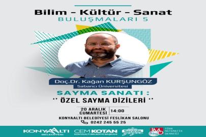 KONYAALTI’NDA BİLİM VE SAYMA SANATI BULUŞMASI