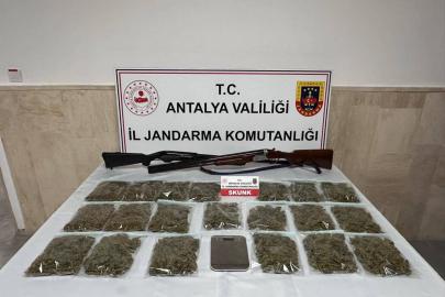 KORKUTELİ’NDE JANDARMADAN UYUŞTURUCUYA GEÇİT YOK