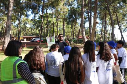 ORMAN EKOSİSTEMİNDE ATIK TEHLİKESİ UYGULAMALI GÖSTERİLDİ