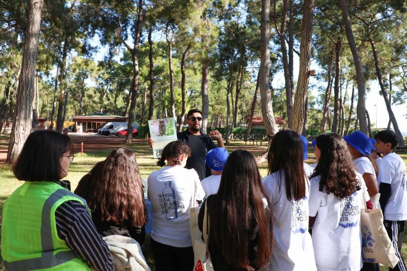 ORMAN EKOSİSTEMİNDE ATIK TEHLİKESİ UYGULAMALI GÖSTERİLDİ