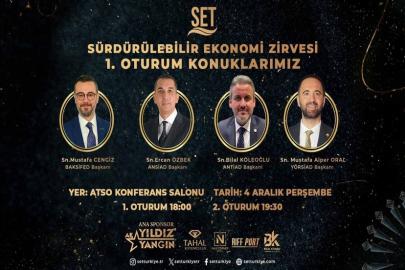 SET ZİRVESİNDE ANTALYA EKONOMİSİ MASAYA YATIRILACAK