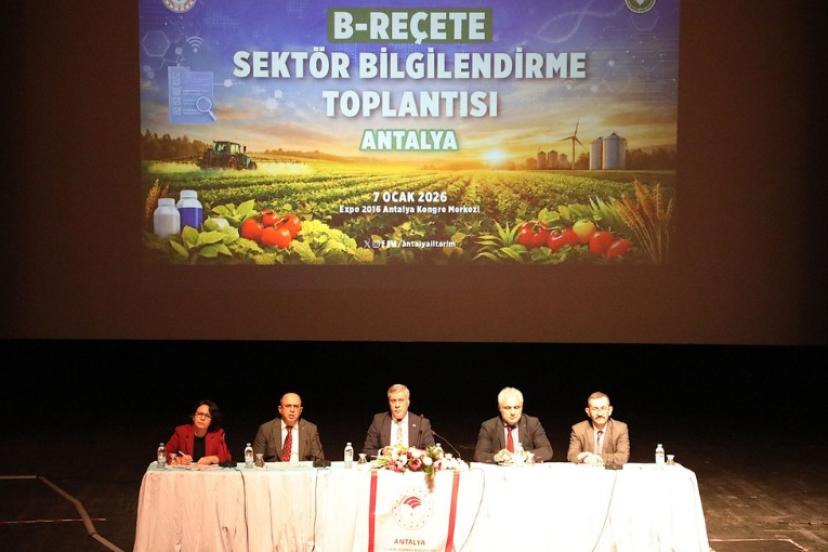 B-REÇETE SİSTEMİ ANTALYA’DA TANITILDI