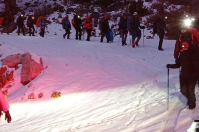 FIRTINA KAMPI VURDU: 24 KİŞİ KURTARILDI