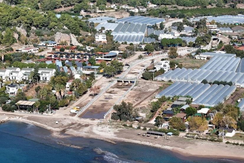 KARAÖZ TAŞKIN KONTROLÜ TESİSİNİN İLK ETABİ TAMAMLANDI