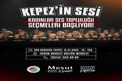 KEPEZ’DE KADIN SESLERİ SAHNEYE ÇIKIYOR