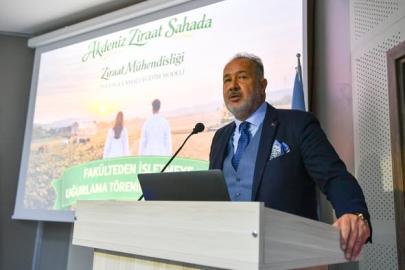 ZİRAAT ÖĞRENCİLERİ SAHAYA UĞURLANDI