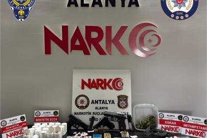 ALANYA’DA NARKOTİK OPERASYONU