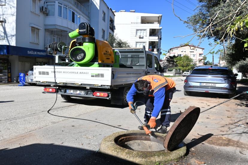 ANTALYA’DA KIŞIN DA İLAÇLAMA