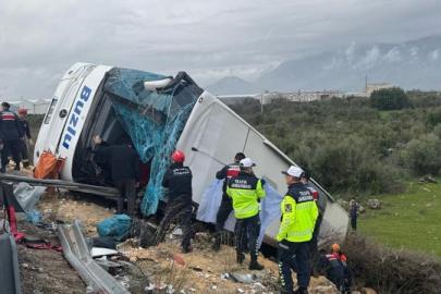 ANTALYA’DA OTOBÜS KAZASI: 8 CAN KAYBI, 26 YARALI