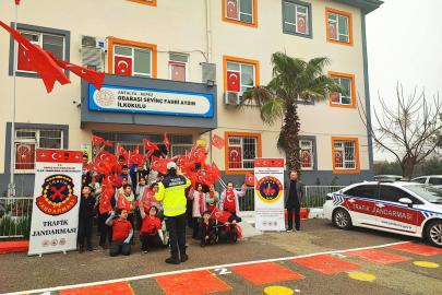 JANDARMADAN OKUL YOLU DENETİMLERİ