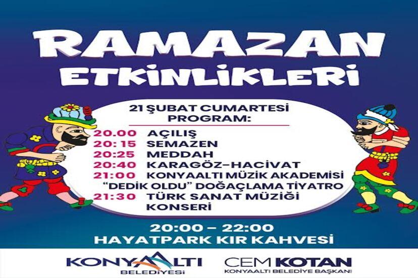 RAMAZAN COŞKUSU HAYATPARK’TA YAŞANACAK