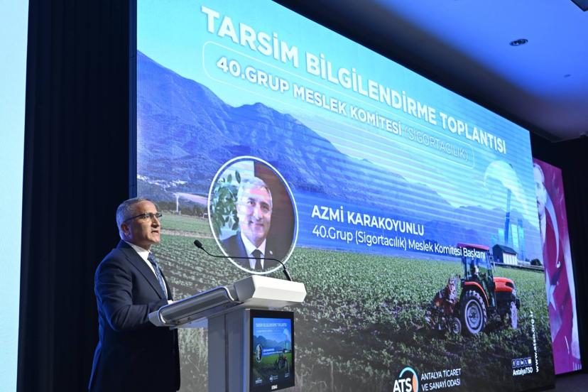 TARIMDA RİSKLERE KARŞI ORTAK AKIL