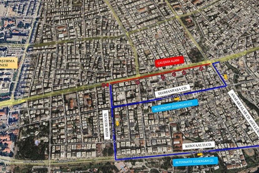 100. YIL BULVARI PAZAR GÜNÜ TRAFİĞE KAPATILIYOR