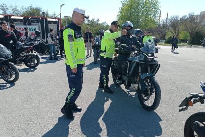 AKDENİZ ÜNİVERSİTESİ MOTOSİKLET TOPLULUĞUNA PRATİK EĞİTİM VERİLDİ