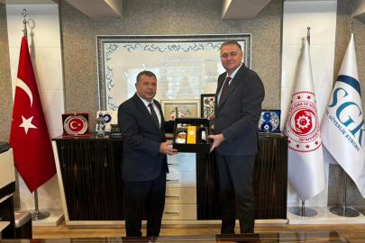 ANTALYA OSB’DEN SGK’YA ZİYARET