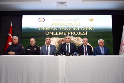 ANTALYA’DA ORMAN YANGINLARINA KARŞI YENİ KALKAN