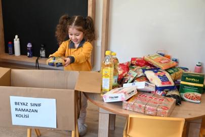 KEMER’DE MİNİKLERDEN RAMAZAN DAYANIŞMASI