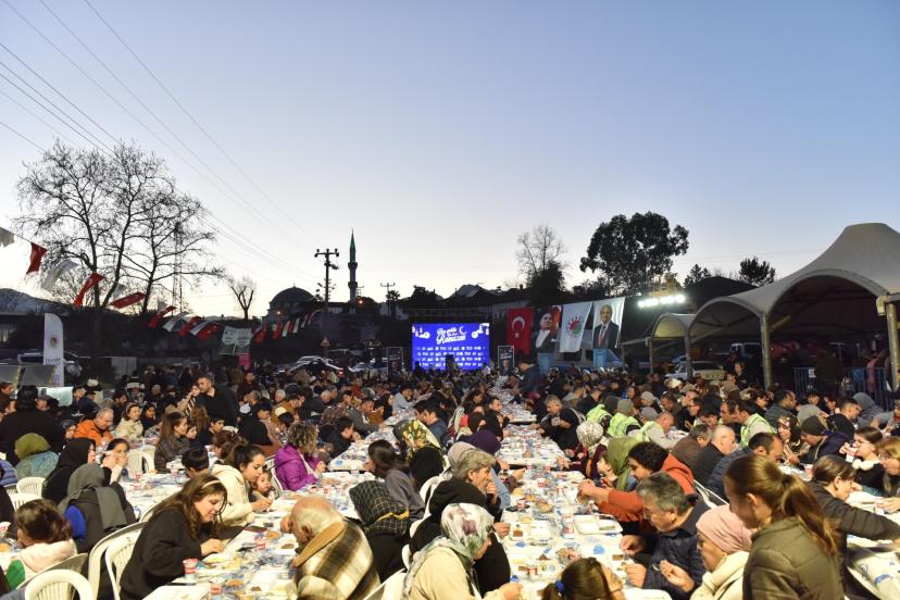 KEPEZ’DE RAMAZAN RUHU İFTAR SOFRALARINDA YAŞANIYOR