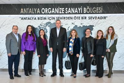 SANAYİDE KADIN GÜCÜ ANTALYA OSB’DE BULUŞTU